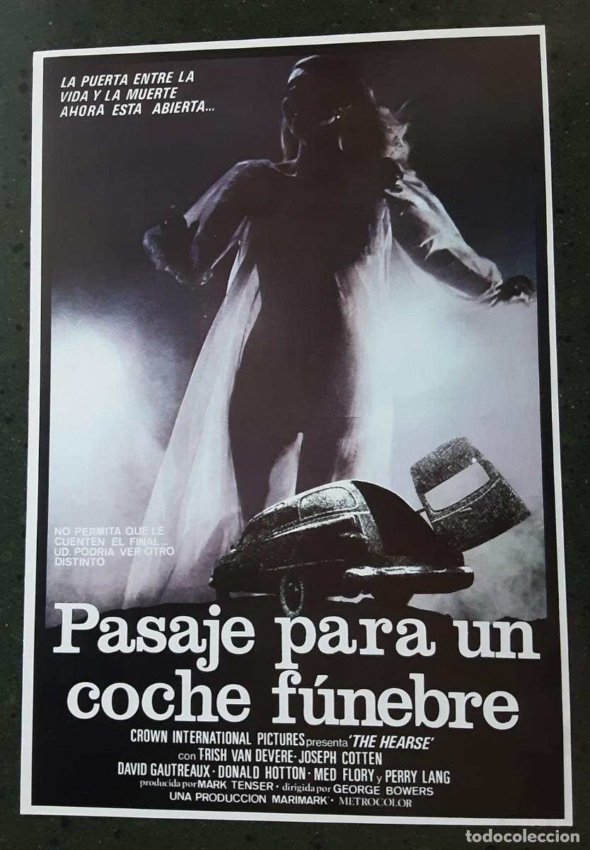 Cine: PASAJE PARA UN COCHE F&Uacute;NEBRE, TRISH VAN DEVERE, JOSEPH COTTEN.