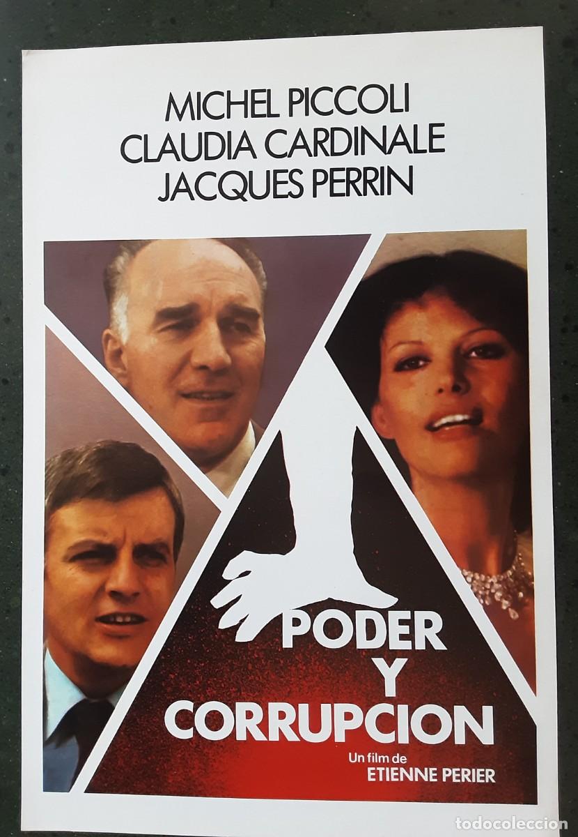 Cine: PODER Y CORRUPCI&Oacute;N, MICHEL PICCOLI, CLAUDIA CARDINALE, JACQUES PERRIN.