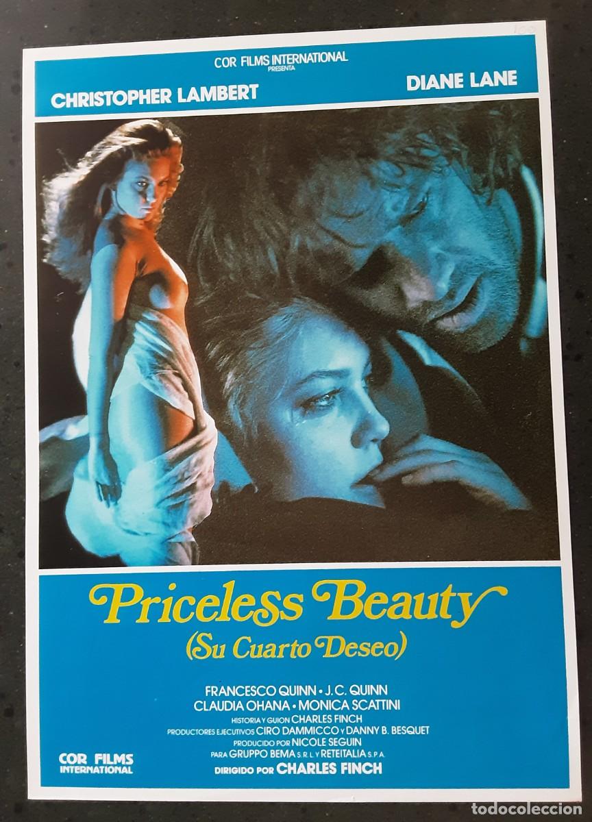 Cine: PRICELESS BEAUTY( SU CUARTO DESEO) CHRISTOPHER LAMBERT, DIANE LANE.
