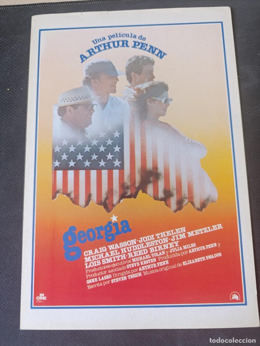 Cine: GEORGIA (GUIA ORIGINAL CINE SIMPLE) ARTHUR PENN (PEDIDO MINIMO 5 EUROS)