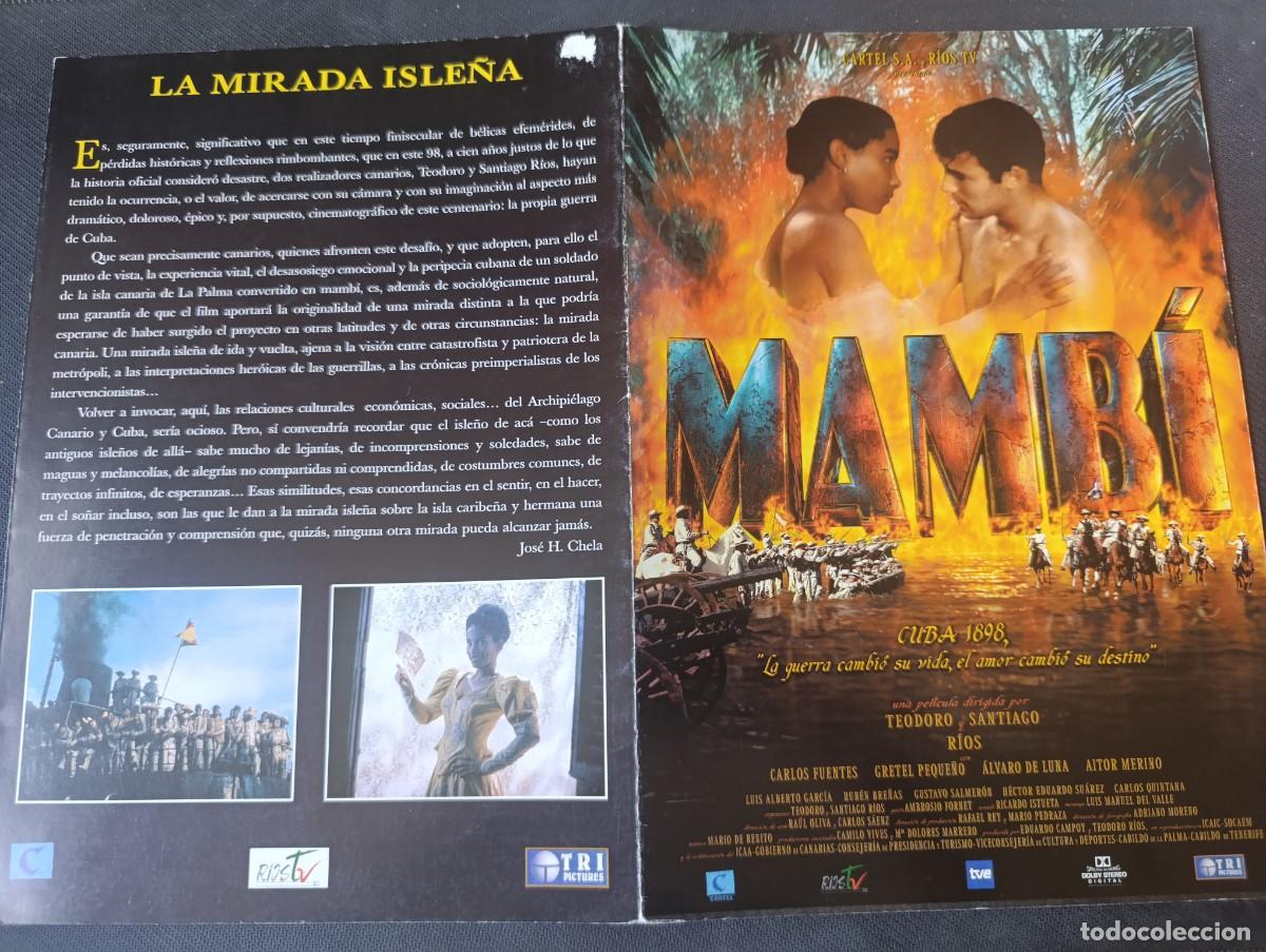 Cine: MAMBI (GUIA ORIGINAL CINE CUADRUPLE) (PEDIDO MINIMO 5 EUROS)
