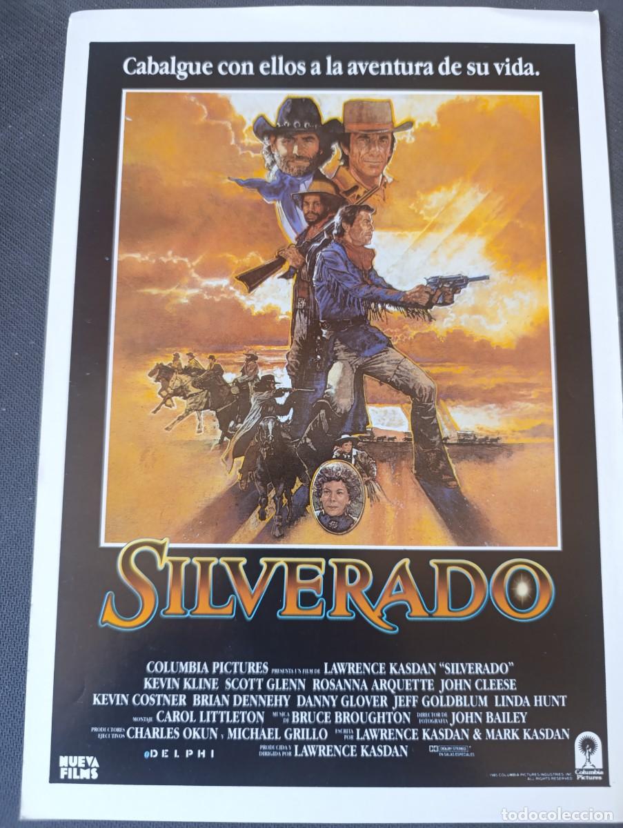 Cine: SILVERADO (GUIA ORIGINAL CINE SIMPLE) KEVIN KLINE, KEVIN COSTNER, SCOTT GLEEN(PEDIDO MINIMO 5 EUROS)