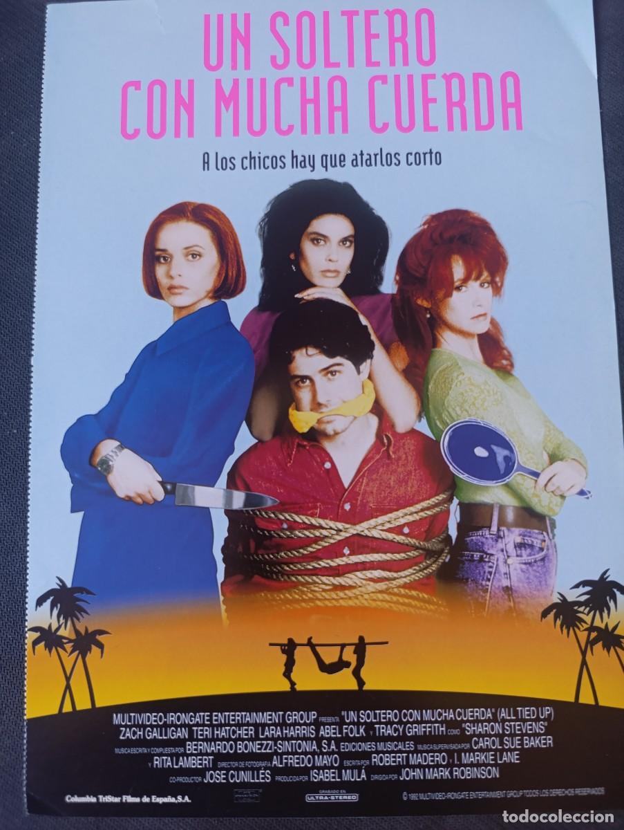 Cine: UN SOLTERO CON MUCHA CUERDA (GUIA ORIGINAL CINE SIMPLE) (PEDIDO MINIMO 5 EUROS)