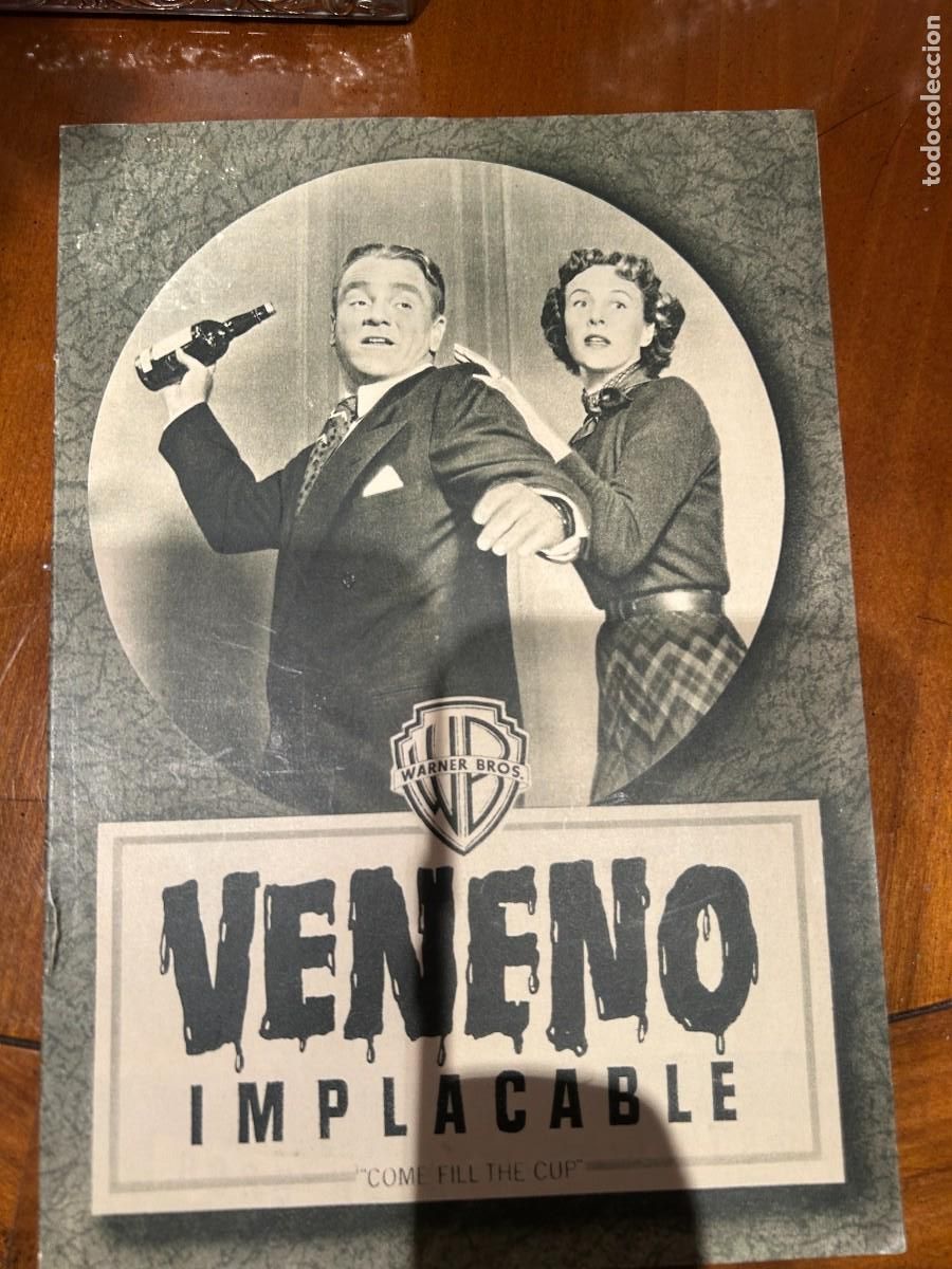 Cine: veneno implacable guia publicitaria nueva 8 hojas dobles