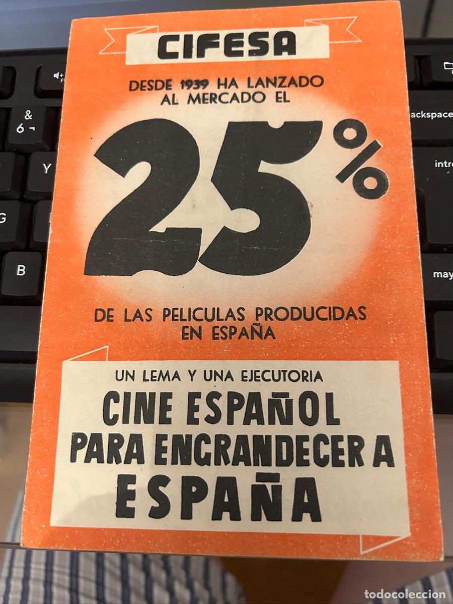 Cine: cifesa o el espa&ntilde;olismo al servicio de la cinematografia