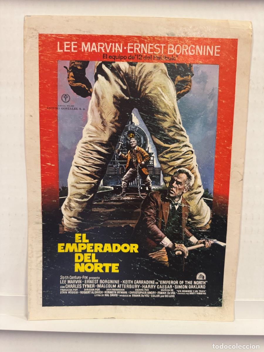 Cine: El emperador del norte, Lee Marvin, Ernest Borgnine, GUIA CINE SIMPLE