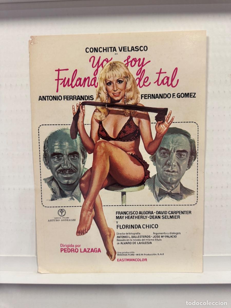 Cine: Yo soy fulana de tal, Concha Velasco, Antonio Ferrandis, GUIA CINE SIMPLE