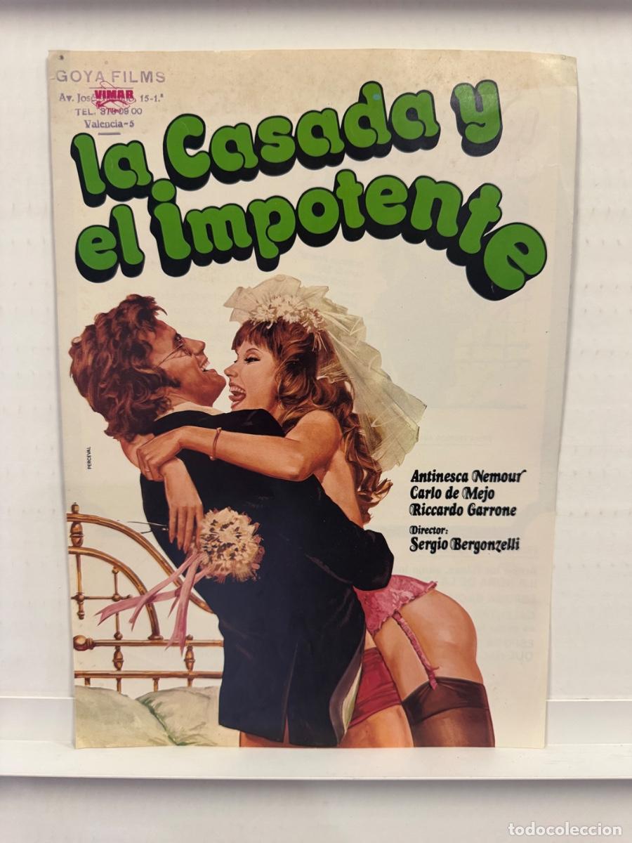 Cine: La casada y el impotente, Antinesca Nemour, Carlo de Mejo, GUIA CINE SIMPLE