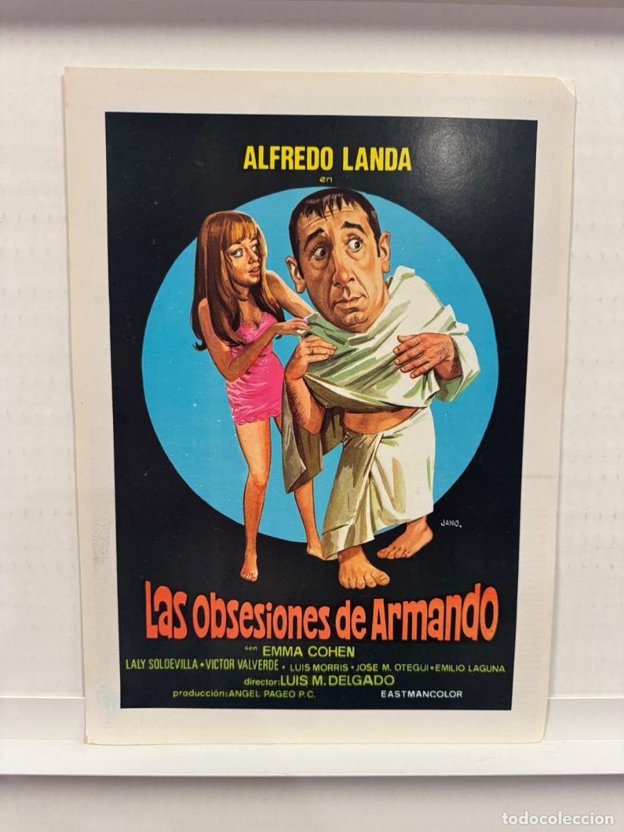 Cine: Las obsesiones de Armando, Alfredo Landa, Emma Cohen, GUIA CINE SIMPLE