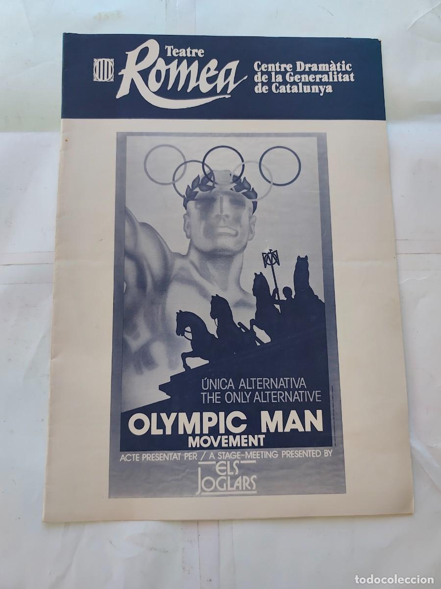 Cine: Programa teatre Romea Olympic Man