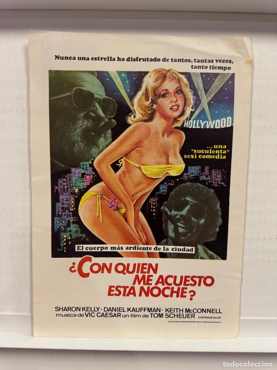 Cine: &iquest;Con quien me acuesto esta noche?, Sharon Kelly, Daniel Kauffman, GUIA CINE SIMPLE