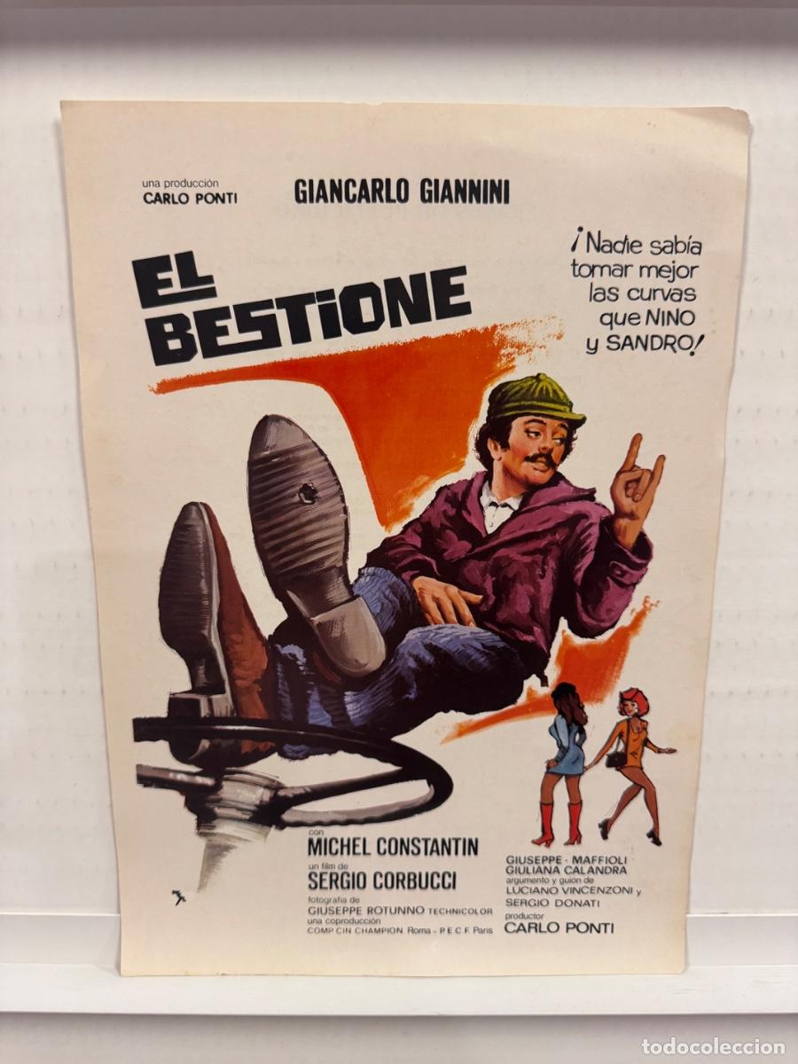 Cine: El bestione, Giancarlo Giannini, Michel Constantin, GUIA CINE SIMPLE