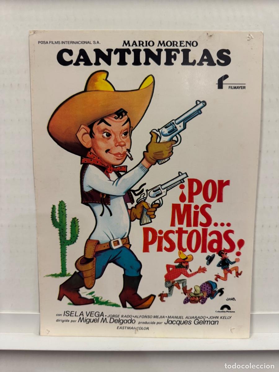 Cine: Por mis pistolas!, Mario Moreno, Isela Vega, GUIA CINE SIMPLE