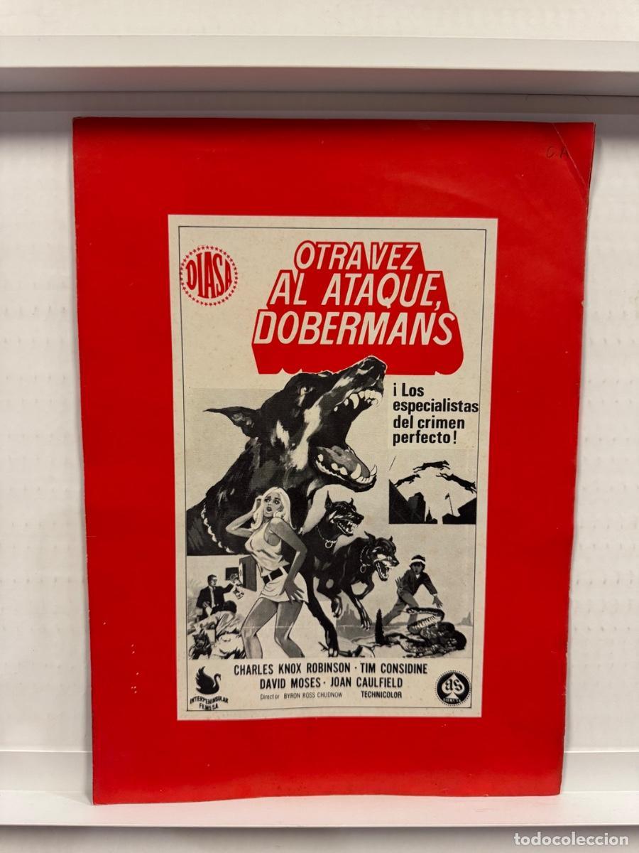 Cine: Otra vez al ataque dobermans, Tim Considine, David Moses, GUIA CINE DOBLE