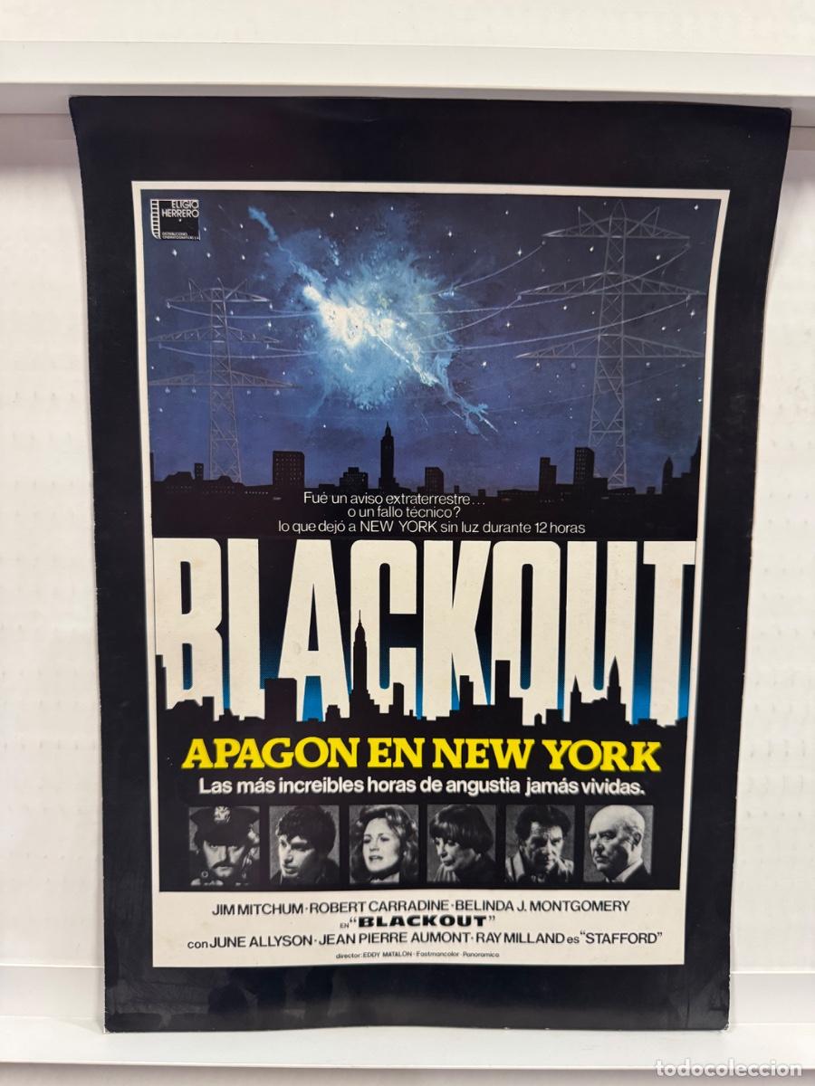 Cine: Blackout, Jim Mitchun, Robert Carradine, GUIA CINE DOBLE