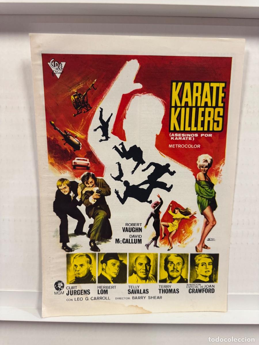 Cine: Karate killers, Curt Jurgens, Herbert Lom, GUIA CINE DOBLE