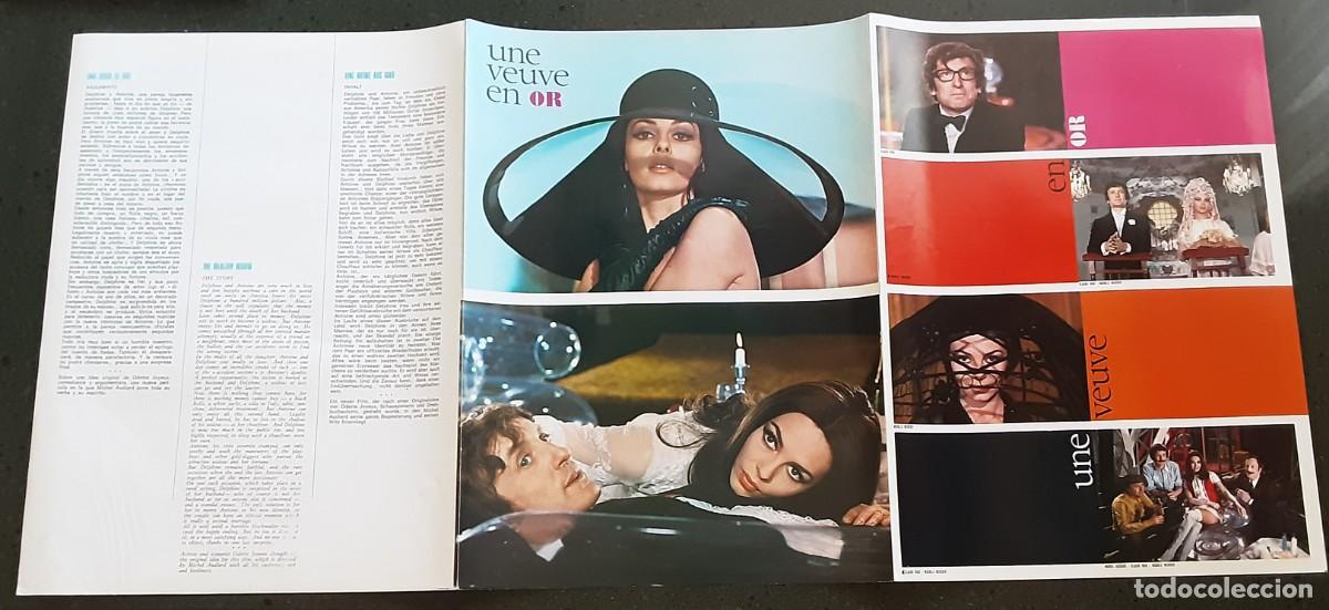 Cine: UNA VIUDA DE ORO, MICH&Egrave;LE MERCIER, CLAUDE RICH, JACQUES DUFILHO. GU&Iacute;A FRANCESA.