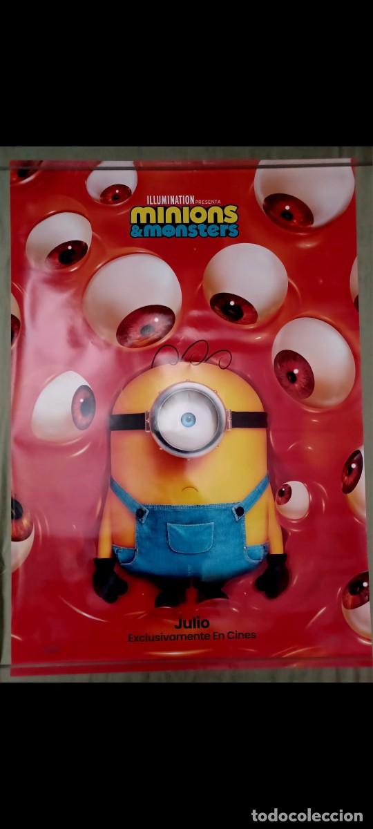 Cine: P&oacute;ster cine pel&iacute;cula Minions
