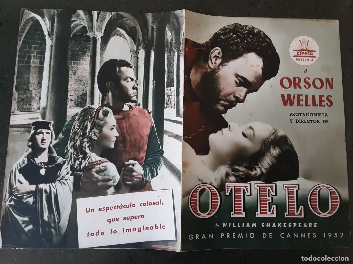 Cine: OTELO, ORSON WELLES, SUZANE CLOUTIER. CIFESA.