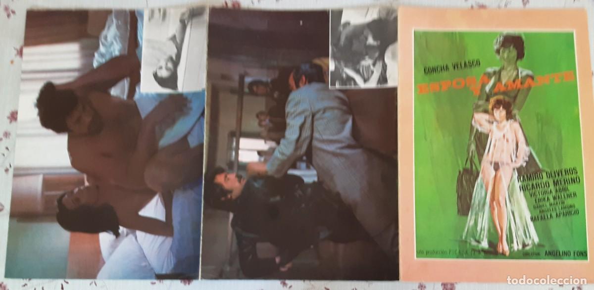 Cine: ESPOSA Y AMANTE, CONCHA VELASCO, RAMIRO OLIVEROS, RICARDO MERINO, VICTORIA ABRIL.