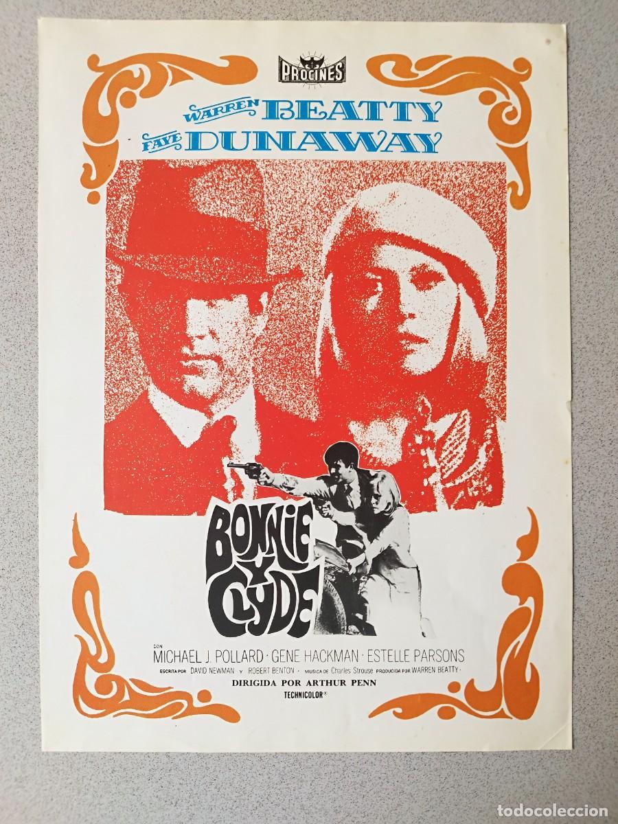 Cine: Gu&iacute;a de cine original - BONNIE Y CLYDE - Warren Beatty / Faye Dunaway - Procines Reestreno
