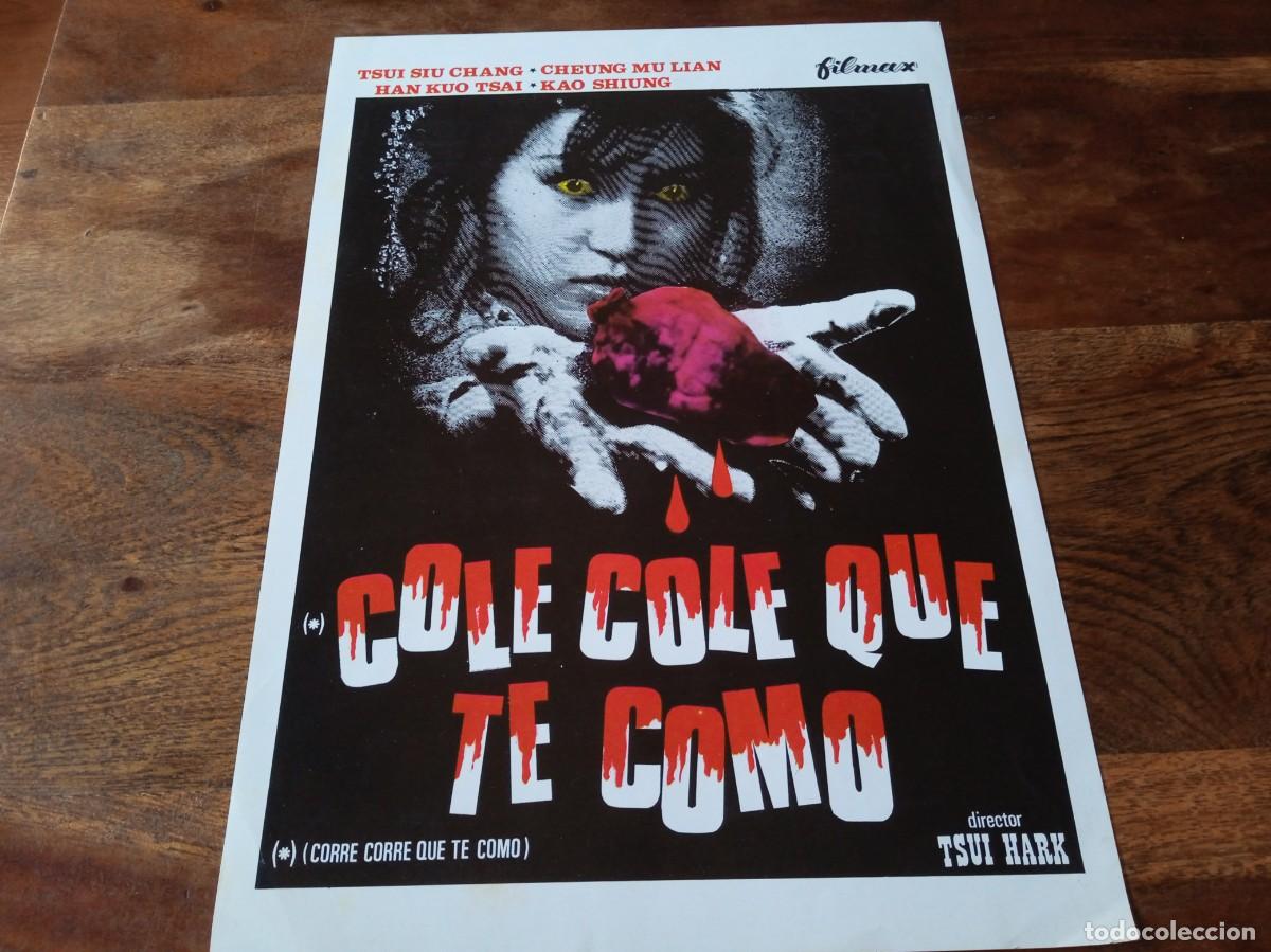Cine: Cole cole que te como - Tsui Siu Chang, Kao Shiung - Dir. Tsui Hark - Guia original Filmax 1982