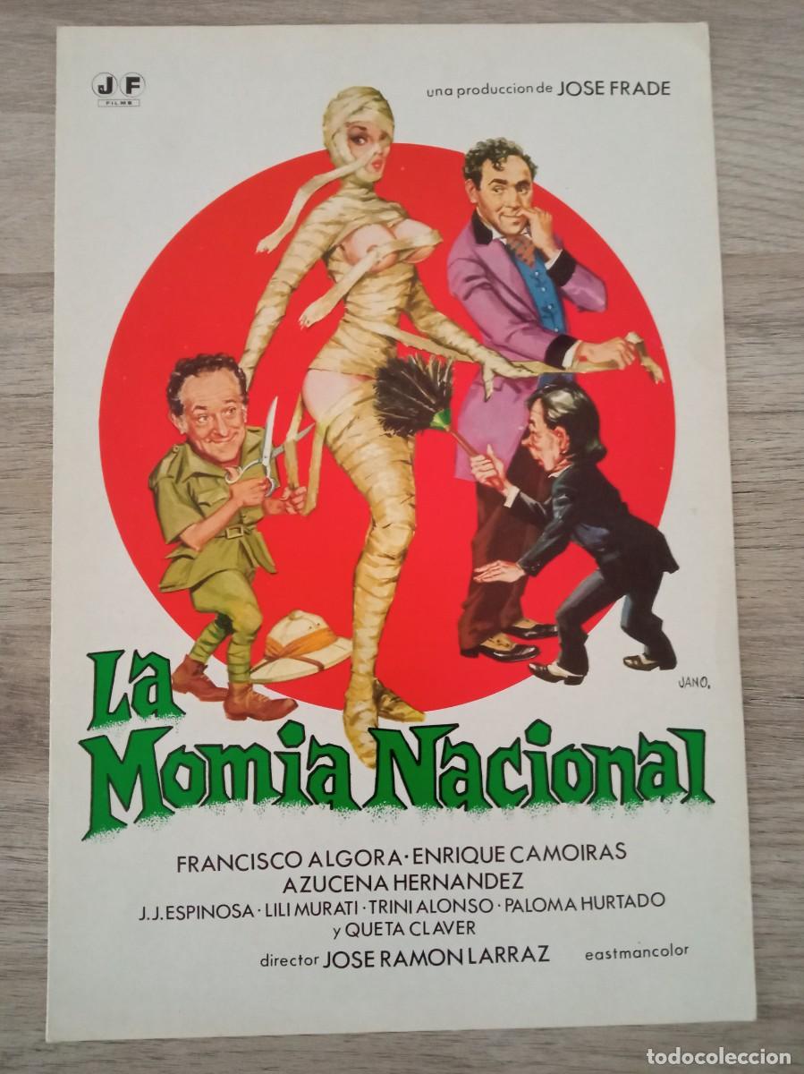 Cine: GU&Iacute;A PUBLICITARIA DE LA PEL&Iacute;CULA LA MOMIA NACIONAL, FRANCISCO ALGORA