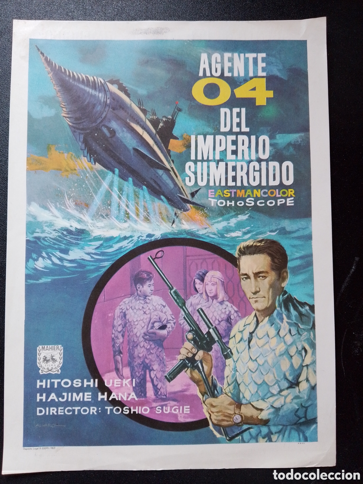 Cine: AGENTE 04 DEL IMPERIO SUMERGIDO - GUIA DE CINE ORIGINAL CA88