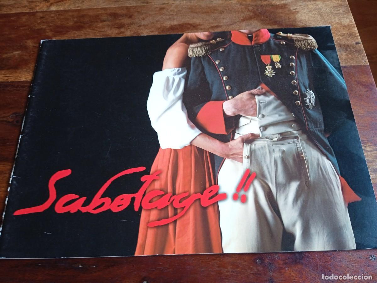 Cine: Sabotage!! - Stephen Fry, Dominique Pinon, Santiago Segura - Guia original de lujo U.I.P 2000