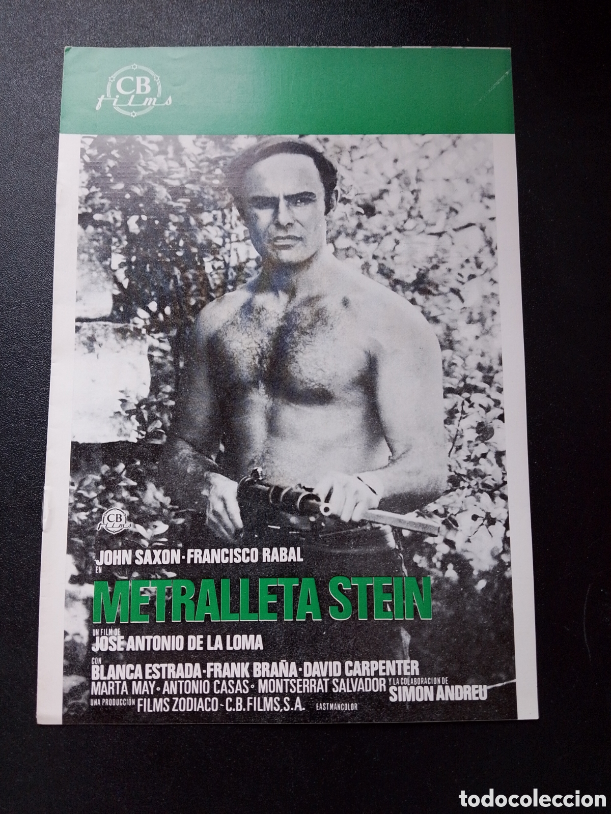 Cin&eacute;ma: METRALLETA STEIN JOHN SAXON FRANCISCO RABAL GUIA DE CINE ORIGINAL CA88