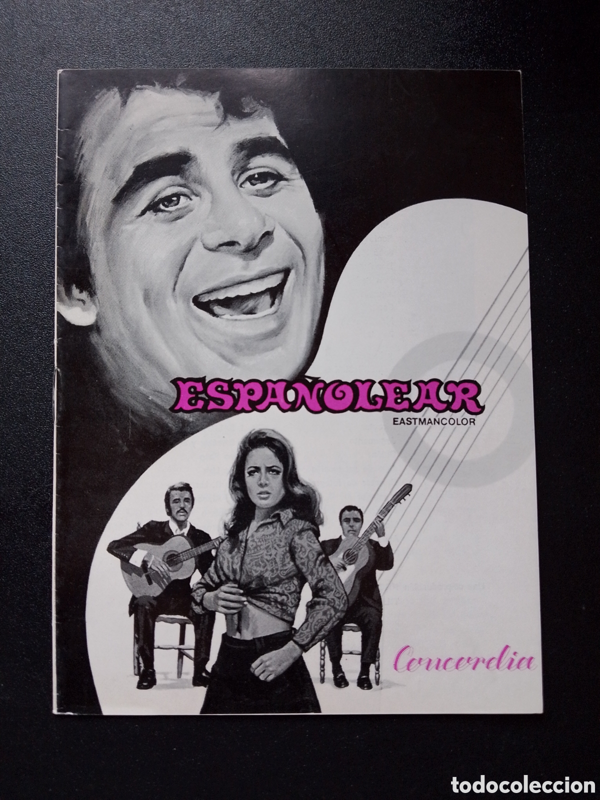 Cinema: ESPA&Ntilde;OLEAR LUIS LUCENA Y LA POLACA CON JOSE CAMPOS - CONCORDIA GUIA DE CINE ORIGINAL CA88