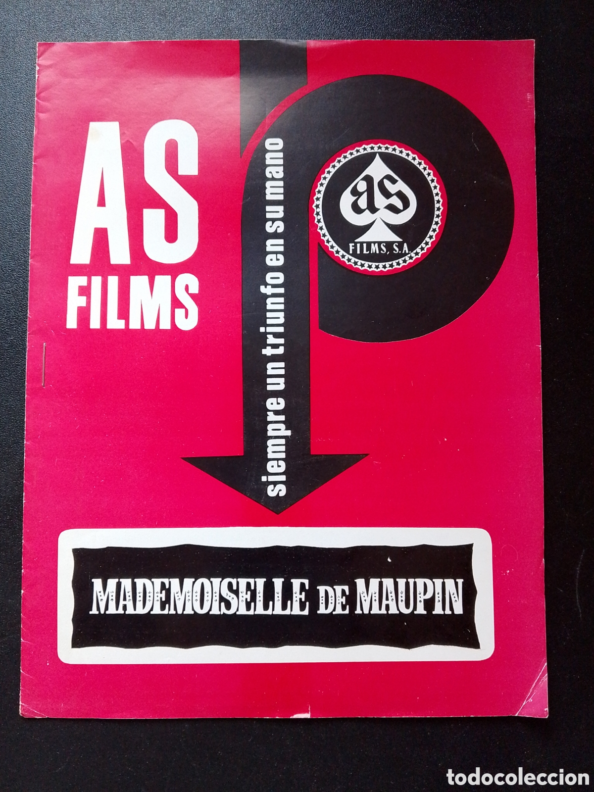 Cinema: MADEMOISELLE DE MAUPIN AS FILMS SINOPSIS FICHA ARTISTICA TECNICA GUIA DE CINE ORIGINAL CA88