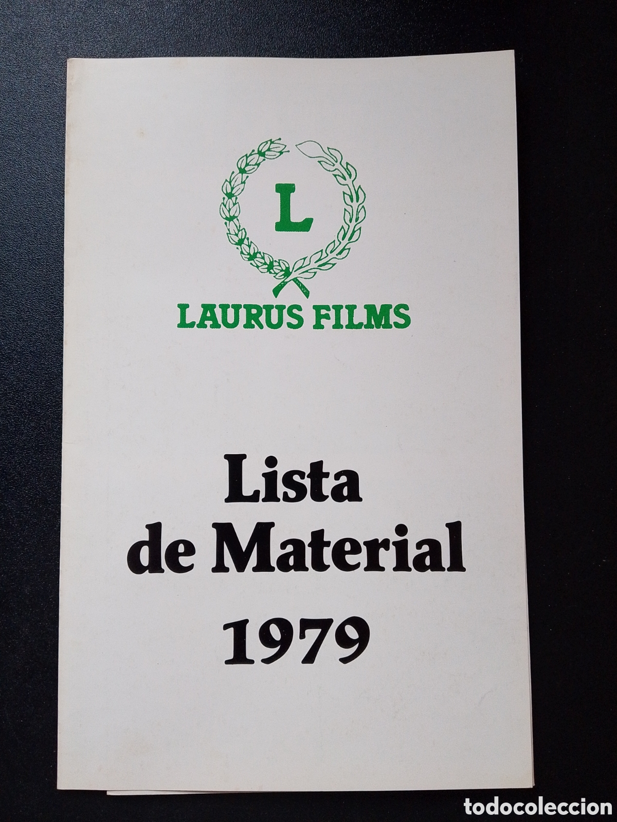 Cinema: LISTA MATERIAL 1979 LAURUS FILMS GUIA CINE ORIGINAL CA89