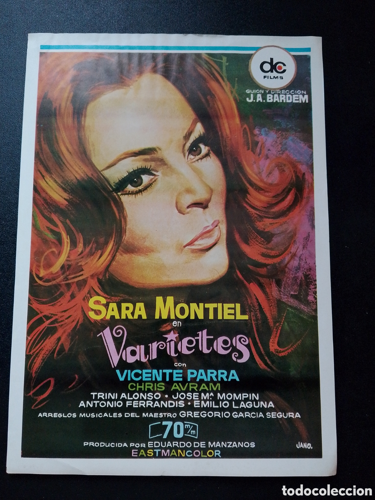 Cinema: VARIETES SARA MONTIEL GUIA CINE ORIGINAL CA90