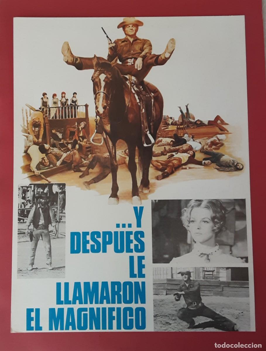 Cine: Y DESPU&Eacute;S LE LLAMARON EL MAGN&Iacute;FICO, TERENCE HILL, GREGORY WALCOTT.