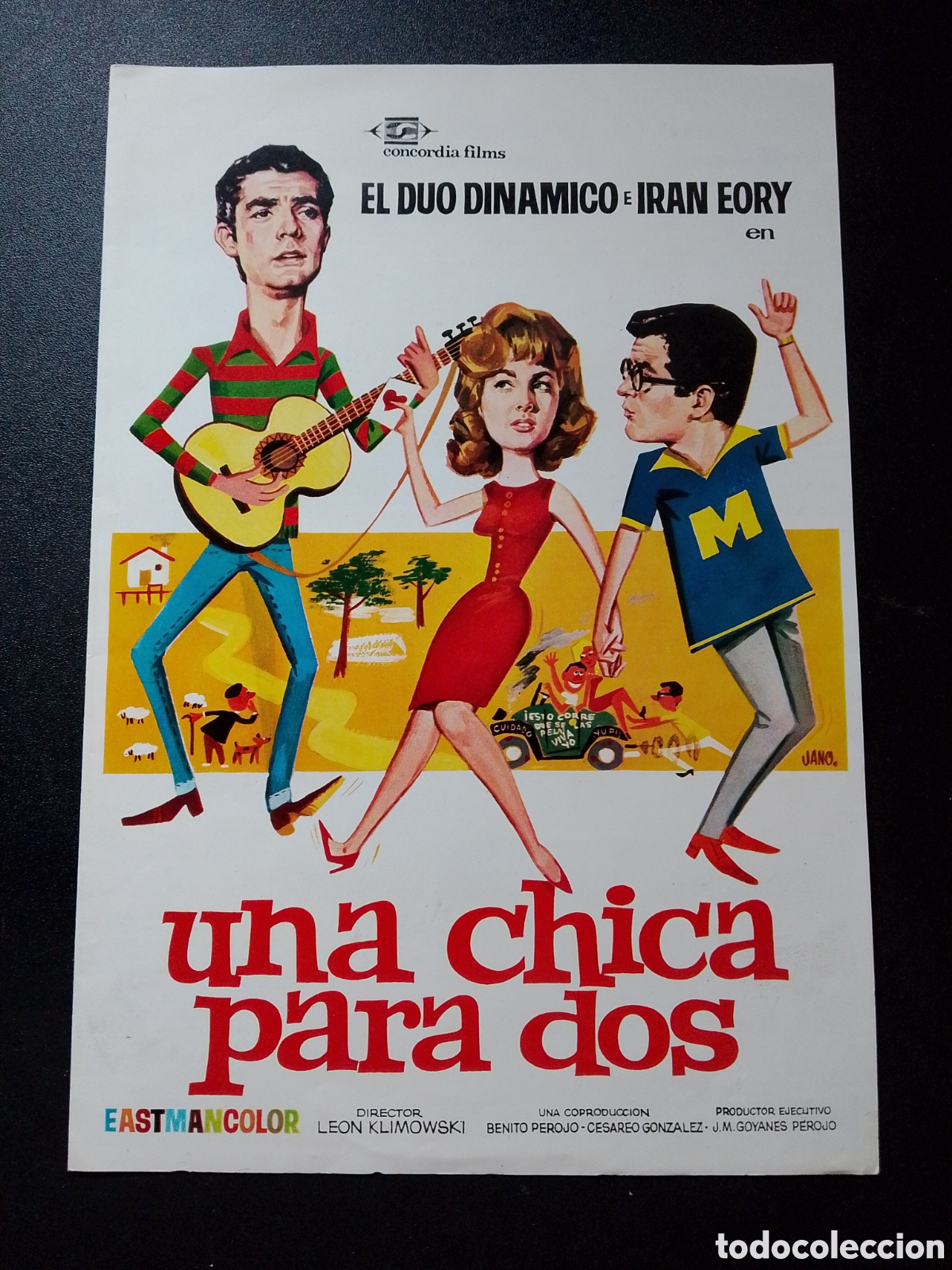 Cinema: UNA CHICA PARA DOS EL DUO DINAMICO IRAN EORY GUIA DE CINE ORIGINAL CA91