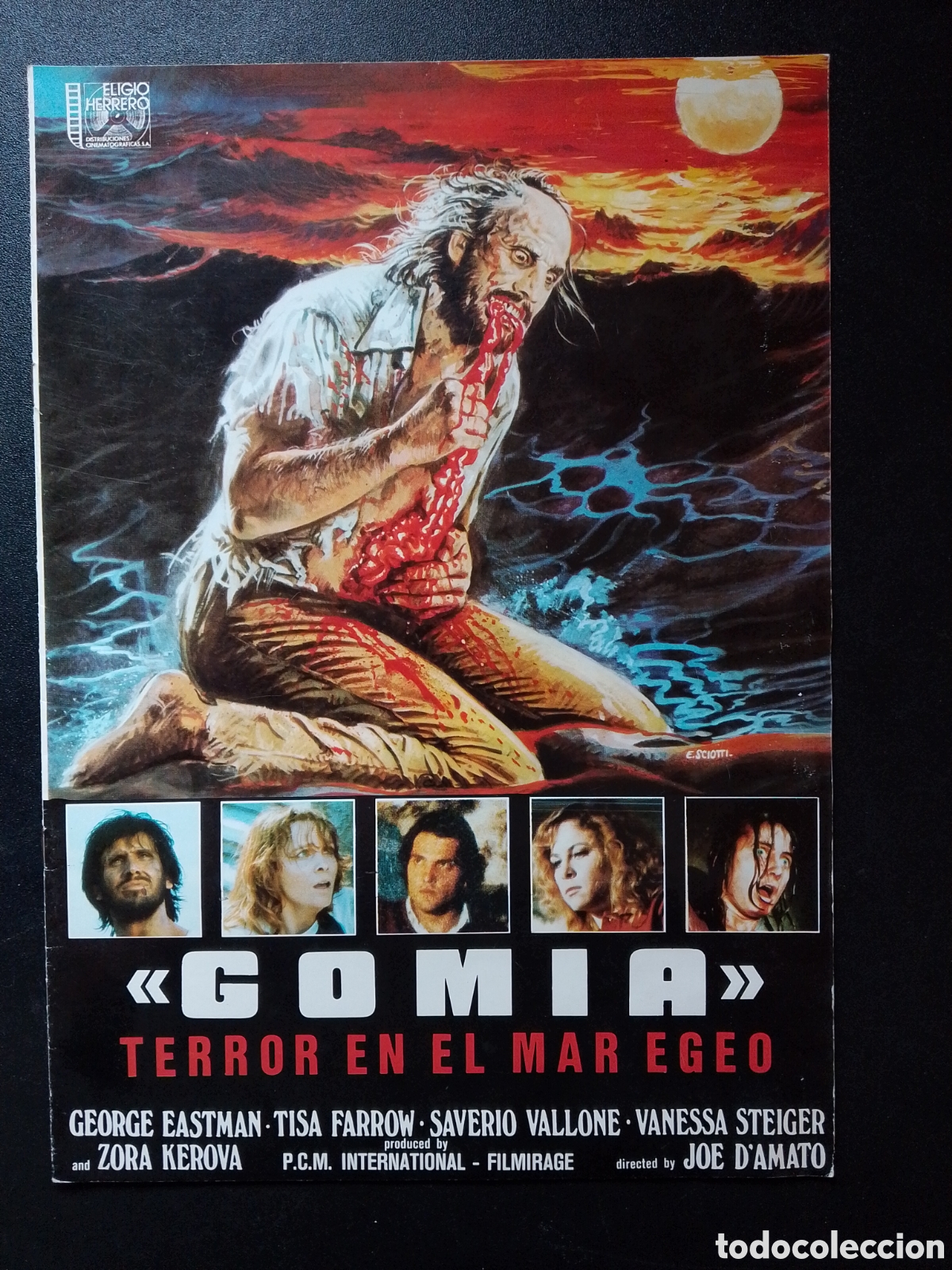 Cinema: GOMIA TERROR EN EL MAR EGEO GUIA LUJO DE CINE ORIGINAL CA90
