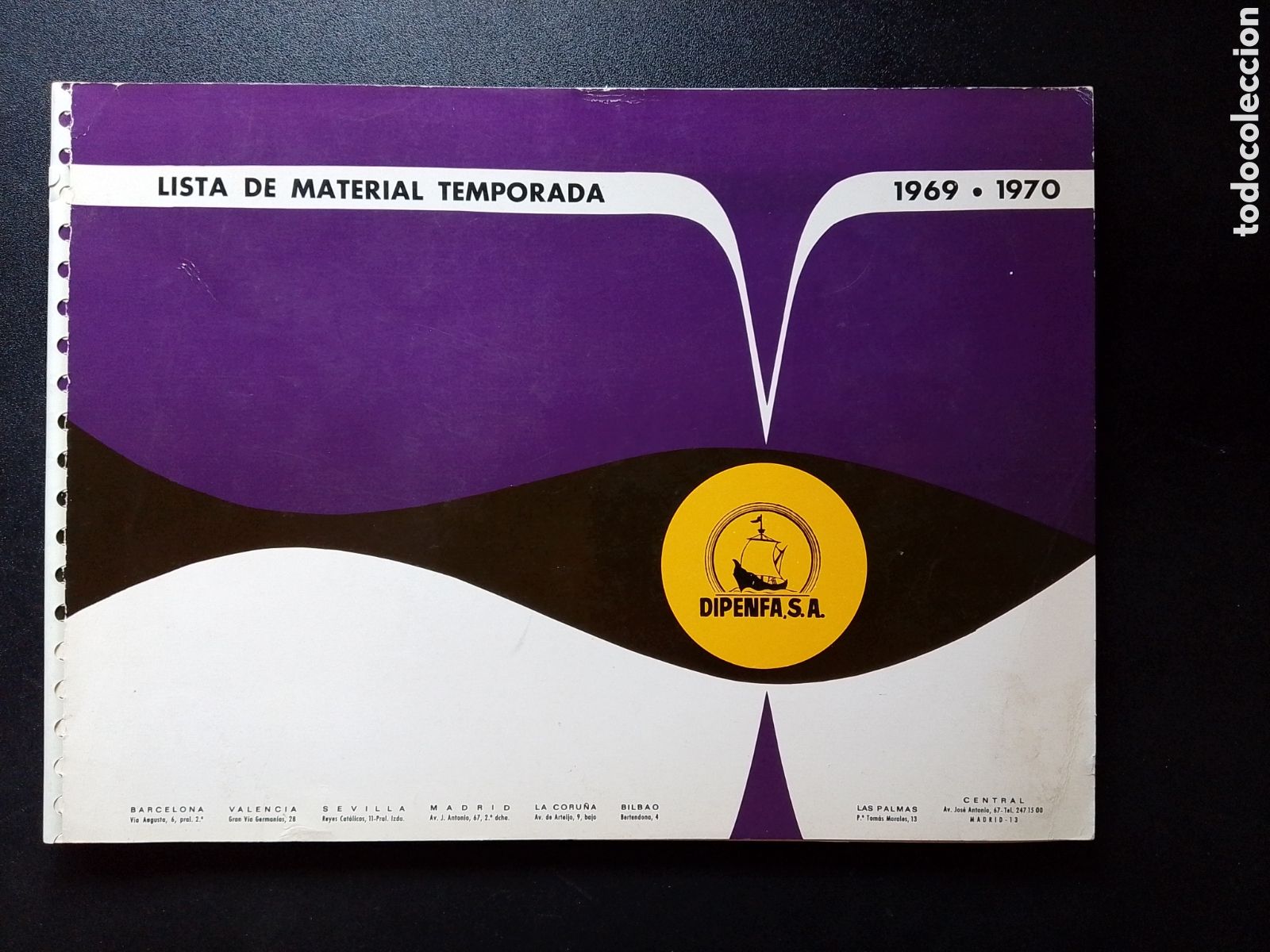 Cin&eacute;ma: CATALOGO LISTA MATERIAL TEMPORADA 1969 1970 FILMAYER GUIA LUJO DE CINE ORIGINAL CA90