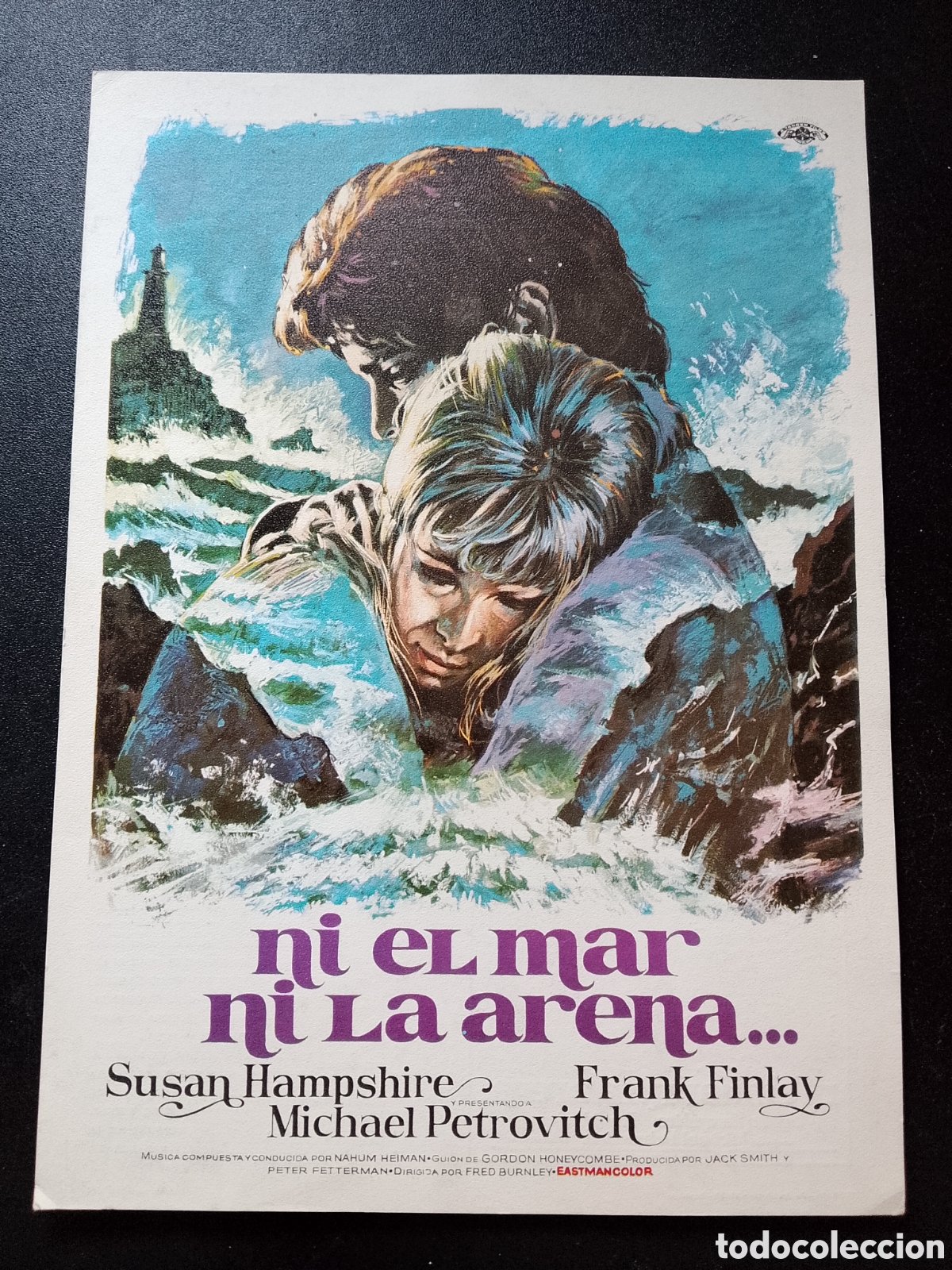 Cinema: NI EL MAR NI LA ARENA / SUSAN HAMPSHIRE - FRANK FINLAY GUIA DE CINE ORIGINAL CA91