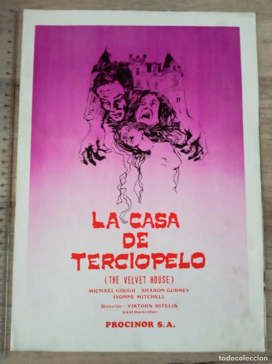 Cine: GU&Iacute;A PUBLICITARIA DE LA PEL&Iacute;CULA LA CASA DE TERCIOPELO