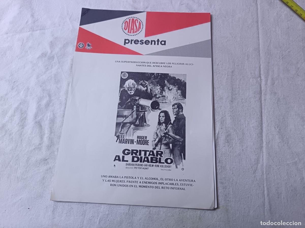 Cinema: Cine, Gu&iacute;a de Pel&iacute;cula, antigua o vintage, Gritar al Diablo