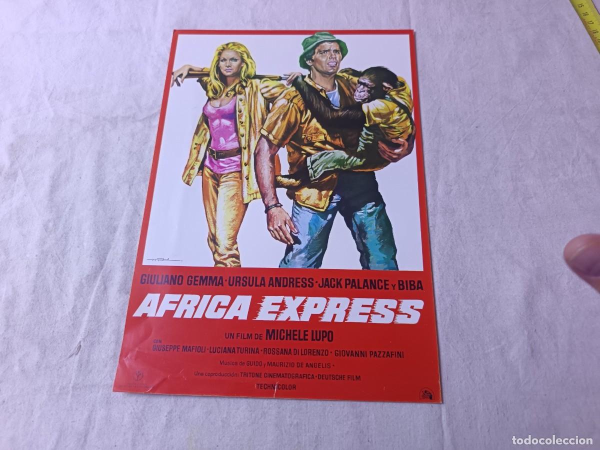Cinema: Cine, Gu&iacute;a de Pel&iacute;cula, antigua o vintage, &Aacute;frica Express