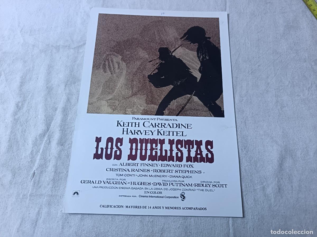 Cinema: Cine, Gu&iacute;a de Pel&iacute;cula, antigua o vintage, Los Duelistas