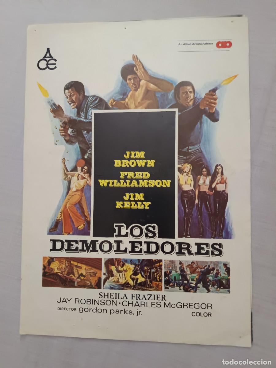 Cinema: GUIA CINE DOBLE LOS DEMOLEDORES JIM BROWN