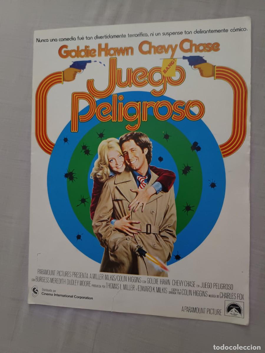 Cinema: GUIA CINE DOBLE JUEGO PELIGROSO GOLDIE HAWN CHEVY CHASE