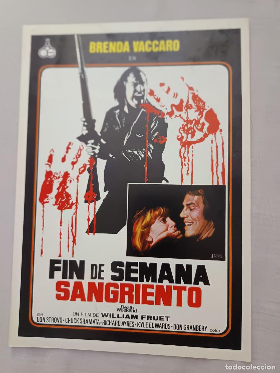 Cinema: GUIA CINE DOBLE FIN DE SEMANA SANGRIENTO BRENDA VACCARO