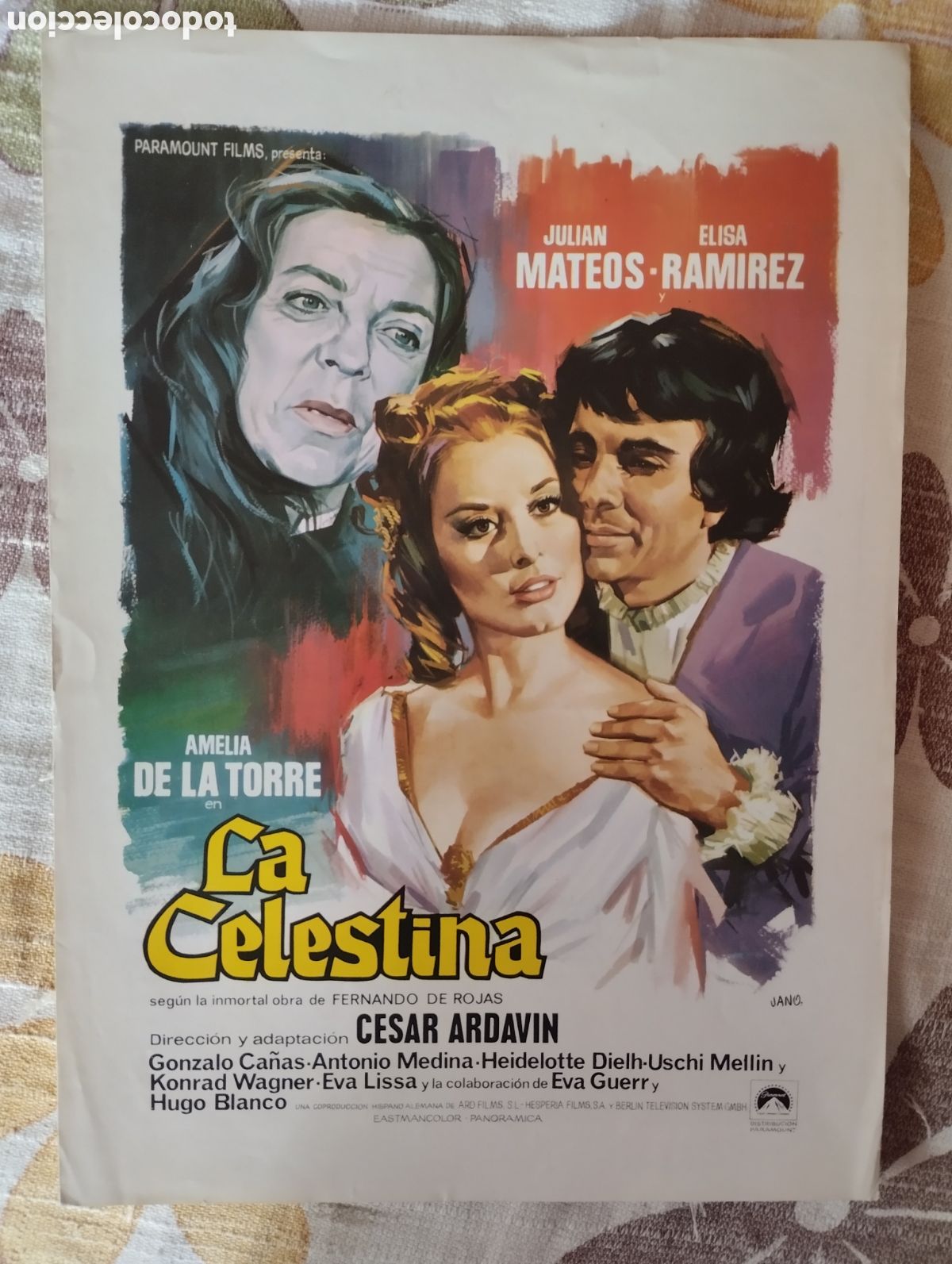 Kino: GUIA DOBLE - LA CELESTINA