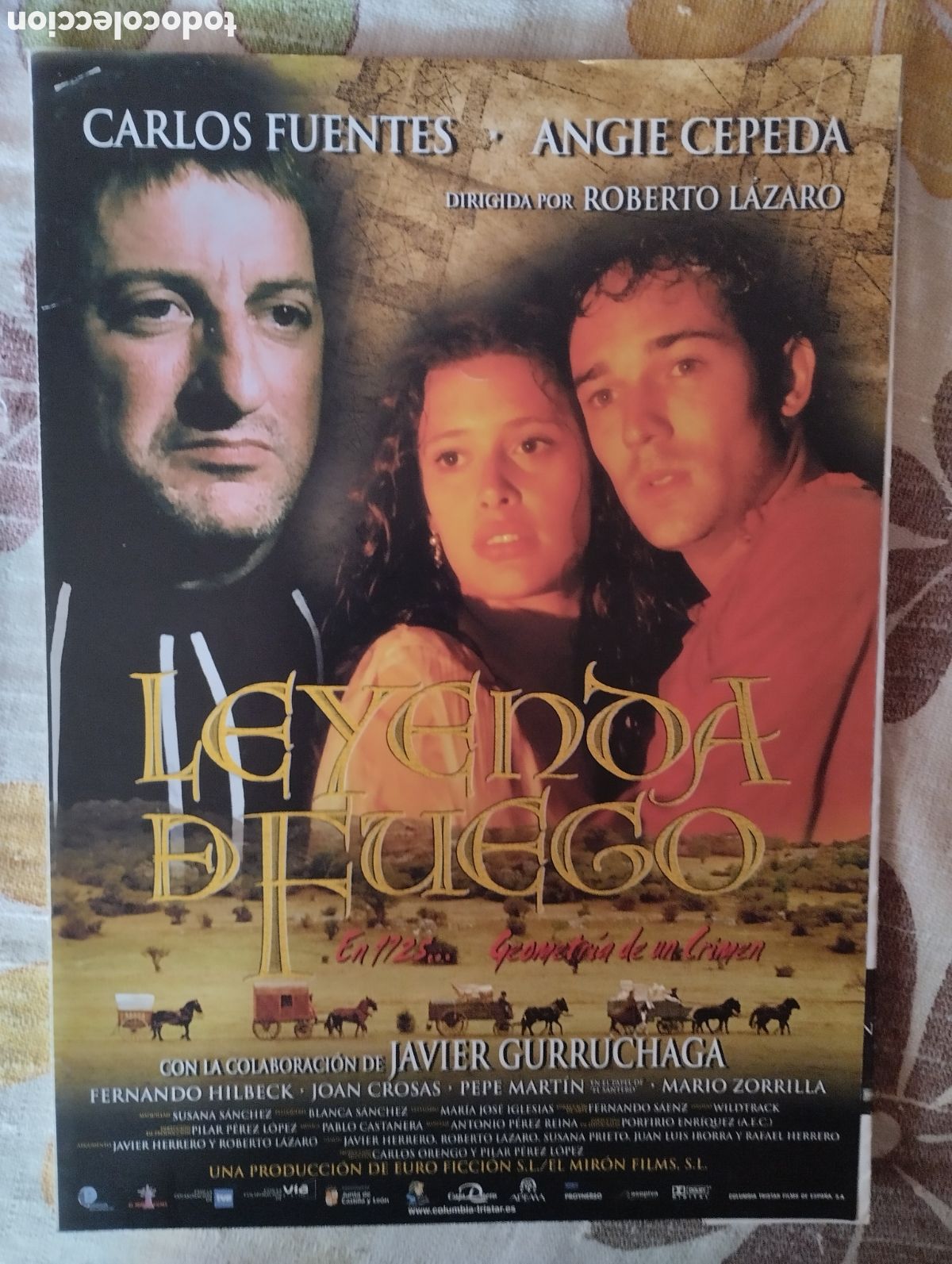Cine: GUIA VARIAS HOJAS - LEYENDA DE FUEGO