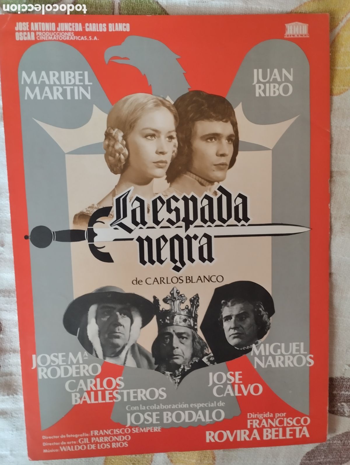 Cine: GUIA DOBLE - ESPADA NEGRA