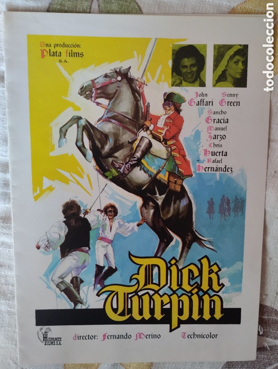 Cine: GUIA DOBLE - DICK TURPIN